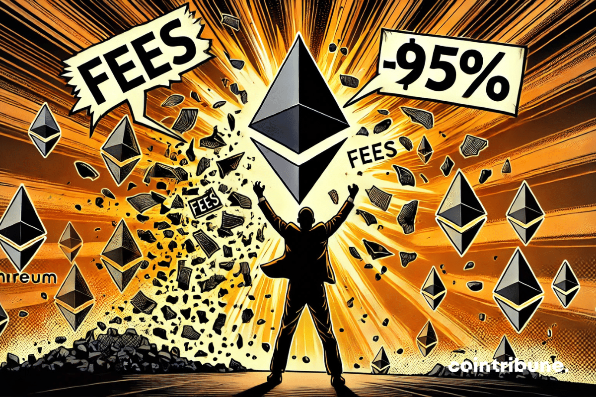 Ethereum gas fees dropped by 95% per year after Dencun upgrade